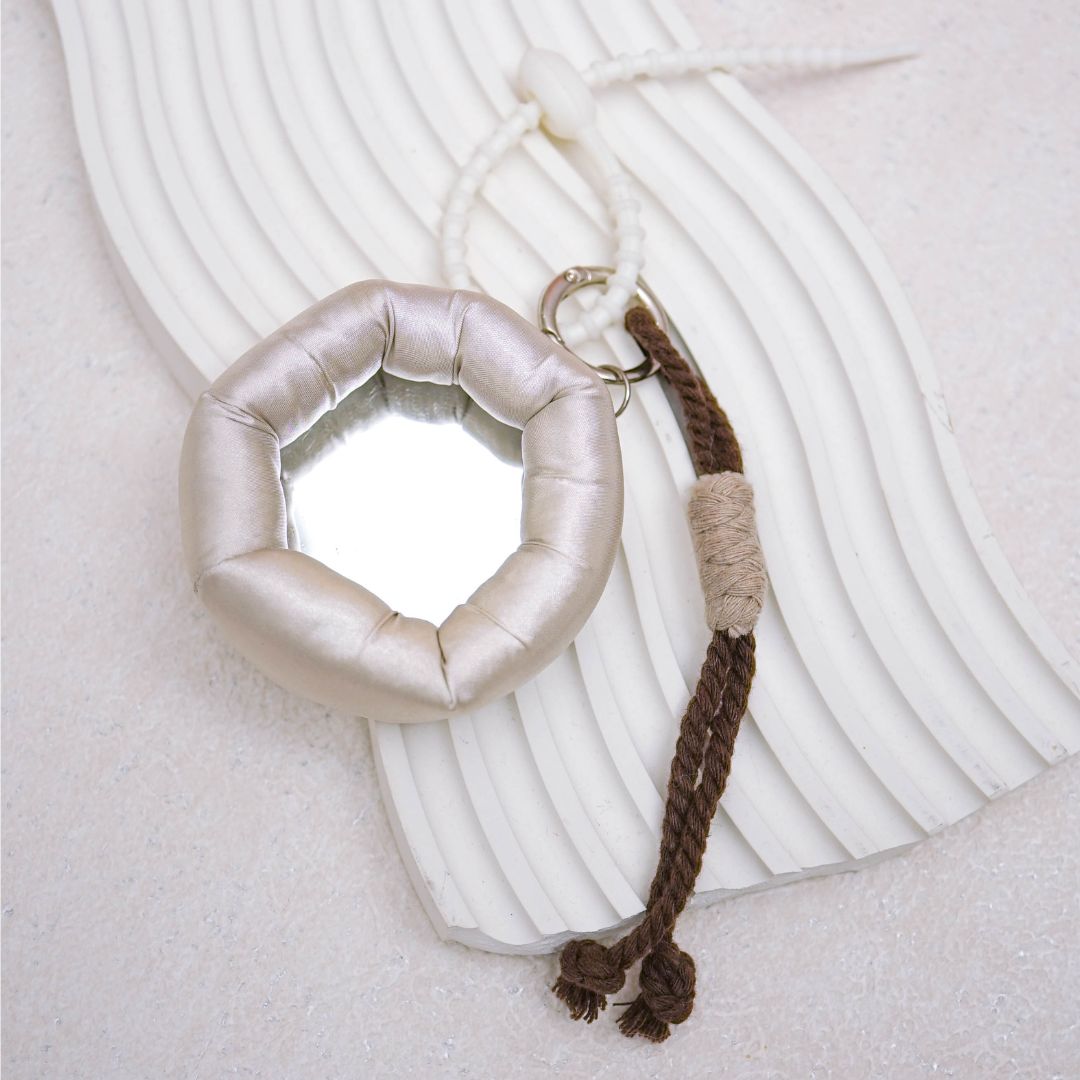 Puffy Mirror Bag Charm DIY