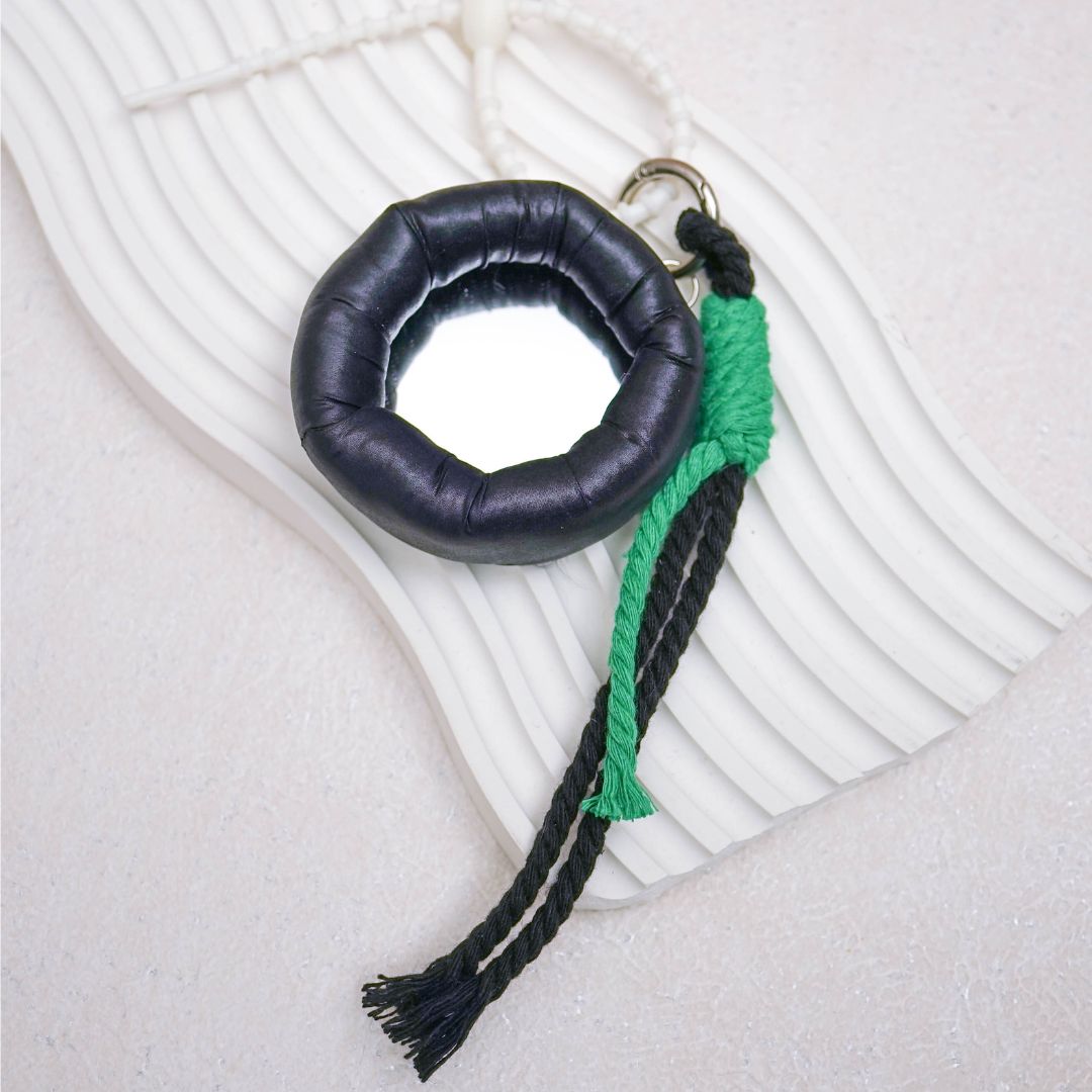 Puffy Mirror Bag Charm DIY