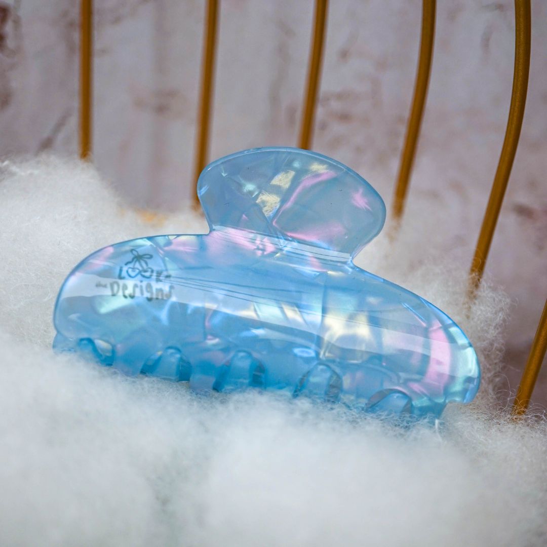 CHARM HOLO Hair Claw Removable Add Ons - Personalised Name