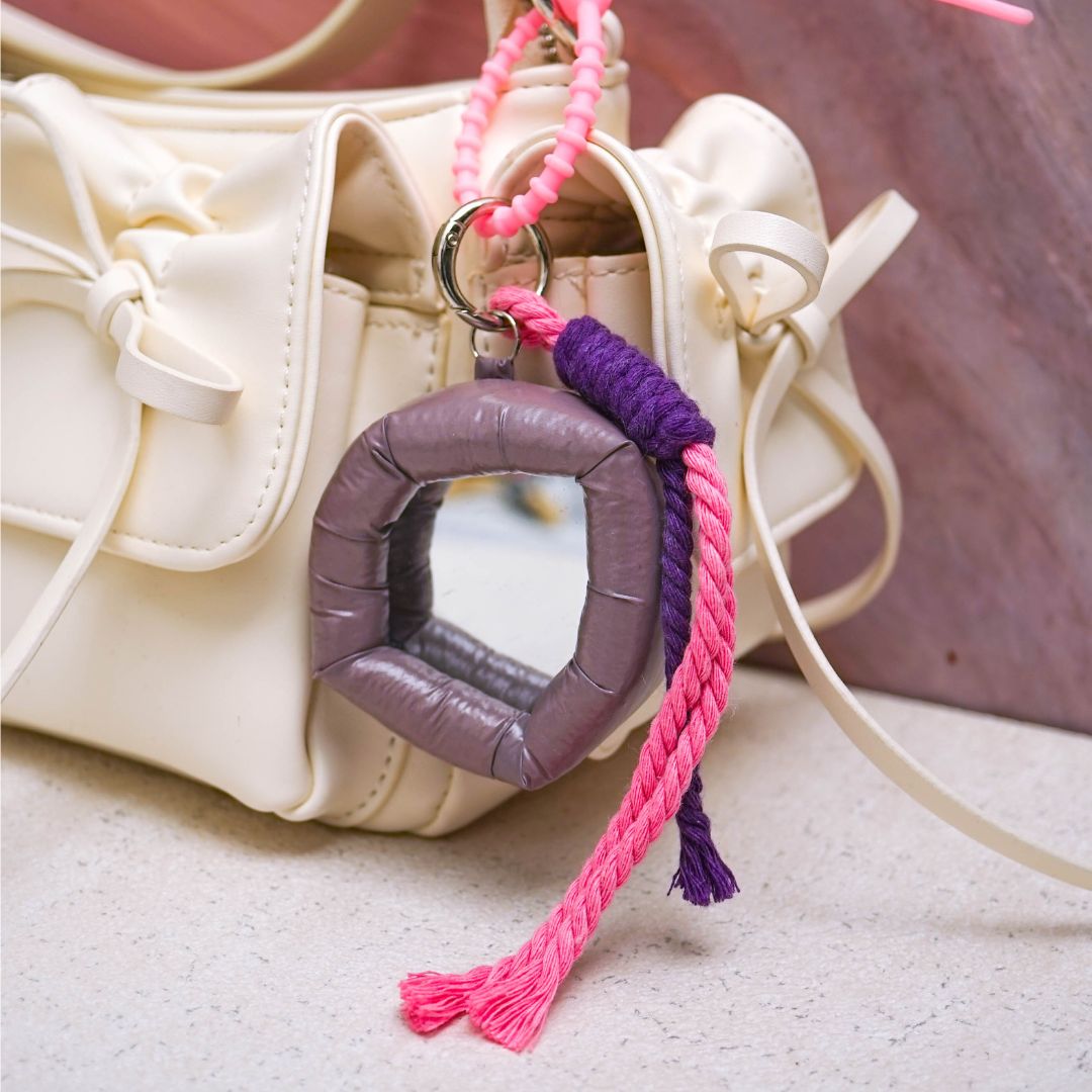 Puffy Mirror Bag Charm DIY