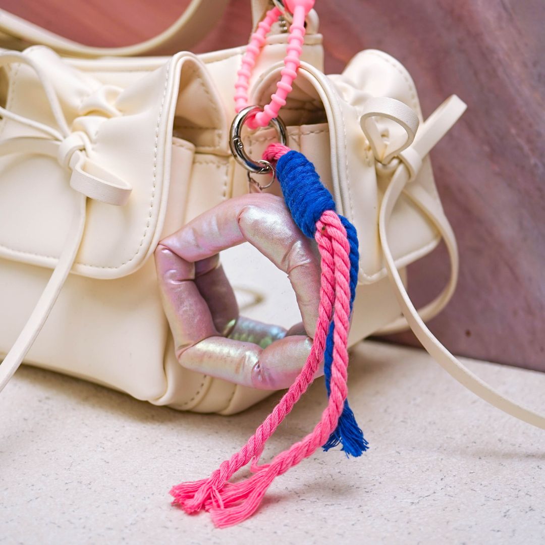 Puffy Mirror Bag Charm DIY