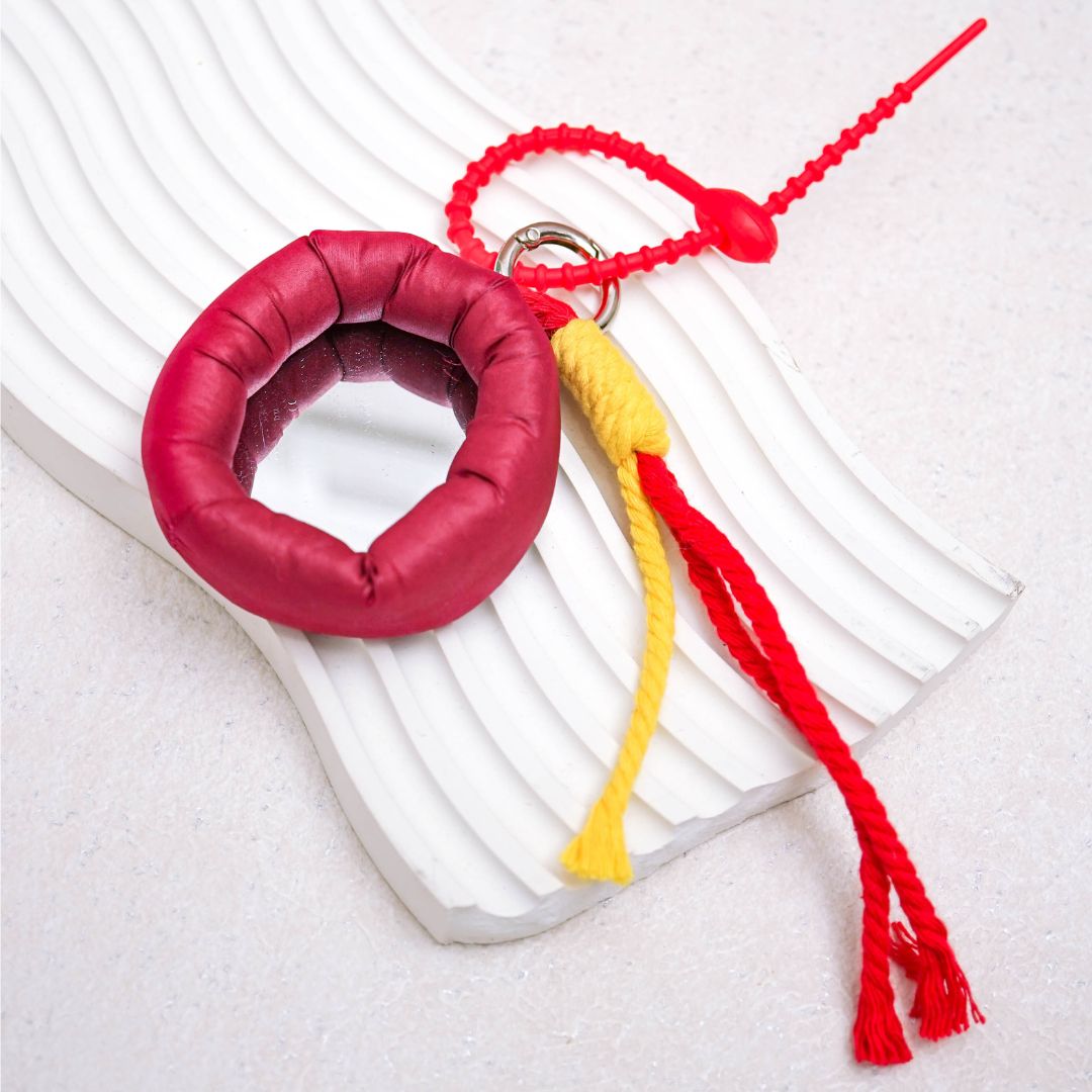 Puffy Mirror Bag Charm DIY