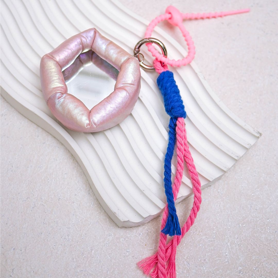Puffy Mirror Bag Charm DIY