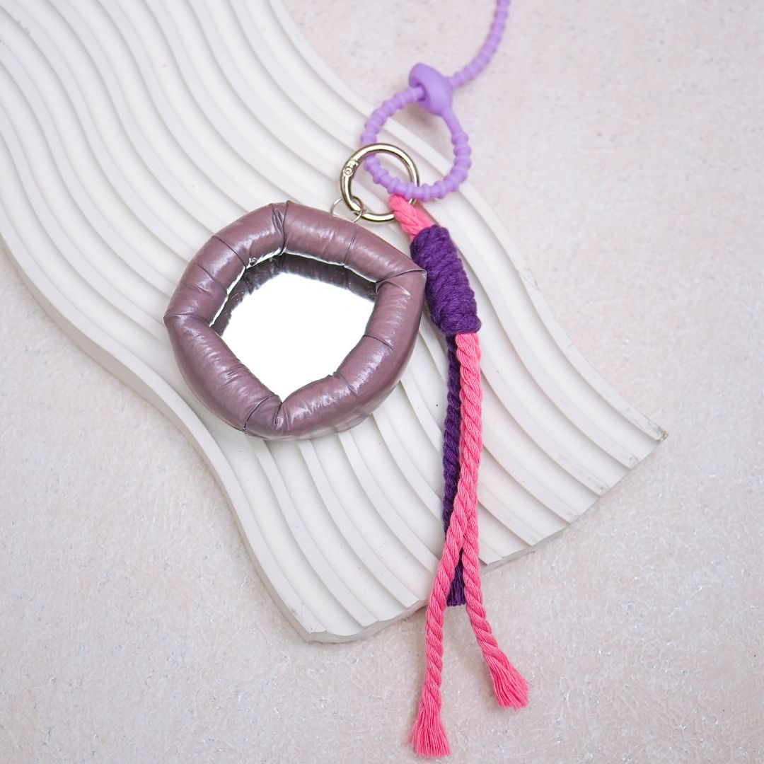 Puffy Mirror Bag Charm DIY