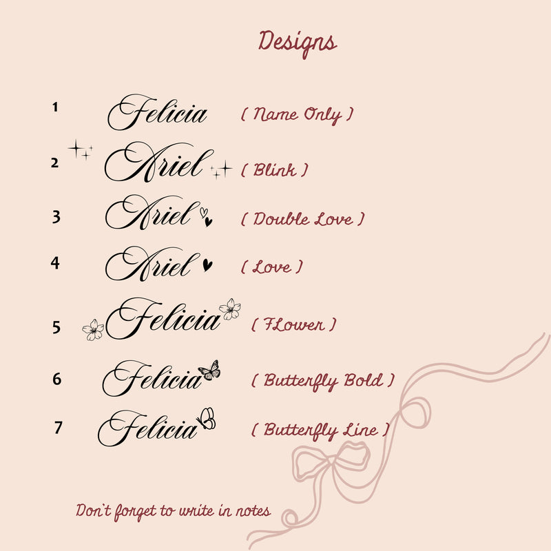 Customized Name Pearl Hairclip Hairclaw | Brides Gift Wedding Souvenir Personalised Custom